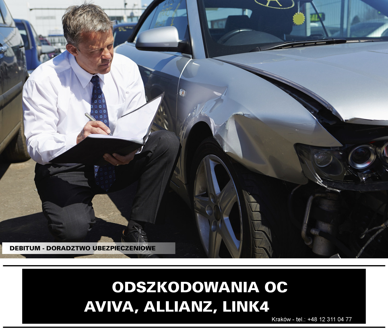 odszkodowania oc - aviva, allianz, link4 - Kraków