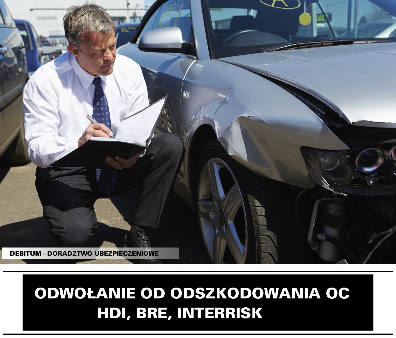 odwołanie od odszkodowania oc - hdi, bre, interrisk